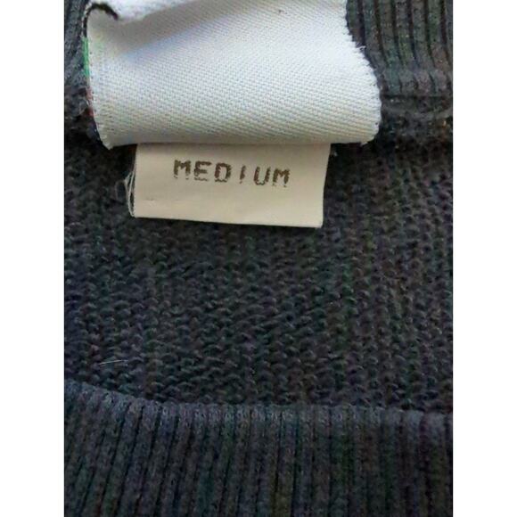 VTG BOGNER Black Sweatshirt Stitch Logo RN 54193 Men's Size Medium - Picture 4 of 7